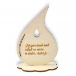 Lesena solza Kogar imaš rad